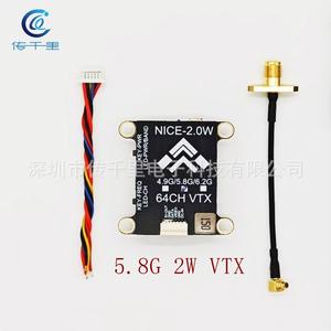 High-Power 5.8G 2W FPV Drones with 4K Camera 2000mW Adjustable Image Transmission <b>Transmitter</b> for Long-Range Operation - Product Image 2