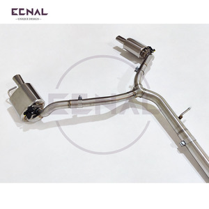 Ecnal para Benz <span class=keywords><strong>AMG</strong></span> E53 3.0T 2019+, Sistema de Escape de Alto Rendimiento con Válvulas y Silenciador, en Acero Inoxidable T304 - Product Image 4