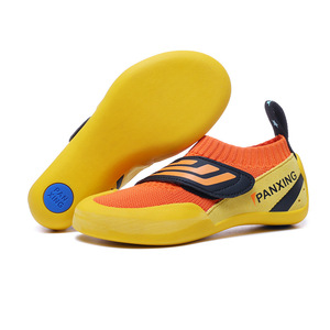 Panxing Kids Climbing Shoes Breathable Rubber Outsole EVA Midsole Indoor Outdoor Bouldering Training Shoe For Boys Girls - Product Image 5