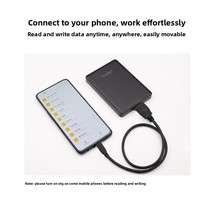 Câble USB 3.0 Type-C vers Micro-B avec transmission de données et charge rapide pour disques durs externes et ordinateurs ALK-02 (matériau PVC)