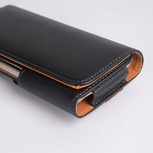 Sac de taille pour téléphone portable série Outdoor en cuir PU portable suspendu étui pour téléphone intelligent <span class=keywords><strong>pochette</strong></span> de protection - Product Image 4