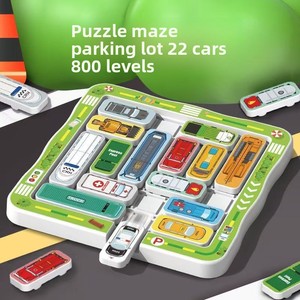 Jouet de puzzle en plastique pour enfants : Voiture de course à déplacer pour la maternelle – Jeu d'évasion stimulant la réflexion et la résolution des problèmes - Product Image 4