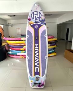 China Custom 11'x34''x6'' <b>Inflatable</b> Sup Stand up Paddle Board Surfboard SUP HW09/5 <b>Inflatable</b> Design Portable and Eco-friendly - Product Image 1