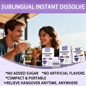 Tiras Orales para el Alivio Instantáneo de la Resaca, Apoyo Hepático y Alivio para el Día Siguiente - Product Image 4