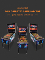 Flippers électroniques chinois, machine de jeu d'arcade virtuel, machines de flipper pour adultes
