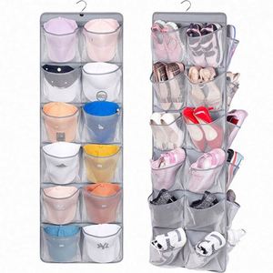 Organisateur suspendu sur porte Simple Houseware avec 2 poches latérales pour la chambre de bébé, le placard ou la chambre d'enfant - Product Image 1