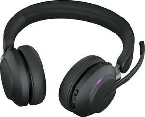 Auriculares Inalámbricos Estéreo <span class=keywords><strong>Jabra</strong></span> Evolve2 65 Negros, Certificados para MS Teams, Auriculares Bluetooth con Busylight y ANC para Oficina - Product Image 2