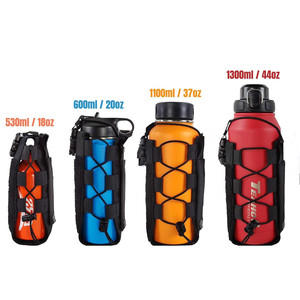 Soporte <span class=keywords><strong>para</strong></span> botella de <span class=keywords><strong>agua</strong></span> Molle bolsas tácticas 18 32 40 44 oz multiusos <span class=keywords><strong>para</strong></span> deportes al aire libre/mochila/chaleco/cinturón/bicicleta, 6 colores - Product Image 2