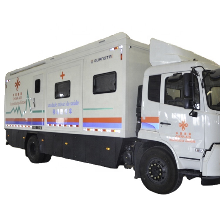Износостойкая мобильная медицинская клиника Мобильная клиника для медицинского образования грузовик Мобильная больница цена