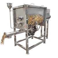 Mélangeur horizontal - Sélection du modèle - Puissance 5 kW - Capacité 1000 L - Homogénéisateur pour produits chimiques et transformation alimentaire