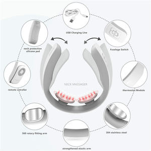 Masajeador eléctrico inalámbrico para cuello, diseño recargable e inalámbrico por voz - Product Image 6