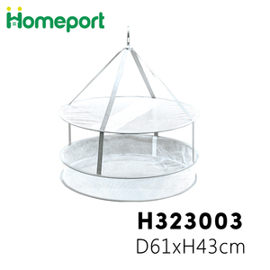 2 strato di Sunee Portatile Essiccazione Pieghevole Rack di Appendere I Vestiti <span class=keywords><strong>Lavanderia</strong></span> Ganci Dryer <span class=keywords><strong>Net</strong></span> per il Maglione - Product Image 3