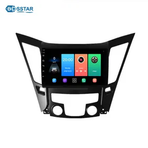 Rádio estéreo Android para carro com navegação GPS, carregador de 9 polegadas para Hyundai Sonata 8 2011 2012 2013 2014 DVD player para carro