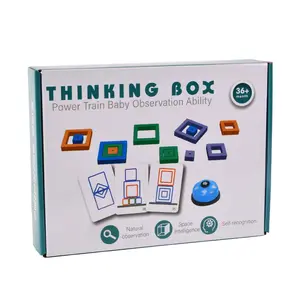 MUMONI木製シェイプマッチングゲームキッズ教育玩具スタッキングブロックキューブ子供用