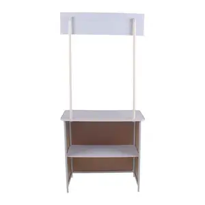 Metal Folding Exhibition Display Tables Promotional Table Stand