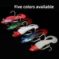 Señuelo de Pesca Artificial Aotuo, 8.5cm, 16g, con Peso y Anzuelo, para Pesca de Lubina y Pez Mandarín en Ríos