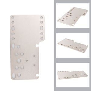 Plaque adaptatrice de frein à main pour simulateur de course en alliage d'aluminium avec position multi-trous pour montage de manette de jeu PC - Product Image 3