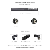 Antenne sans fil externe double bande 2,4G 5G à prix d'usine, omnidirectionnelle, routeur 4G 5G haute performance pour les applications Wifi RF