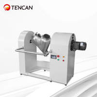 TENCAN 500L V-Type Mélangeur de poudre de laboratoire V-Blender pour mélange uniforme Conception de table compacte