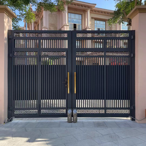 Villa personnalisée de haute qualité Jardin Cour Entrée Double Swing Metal Aluminium Gates - Product Image 2
