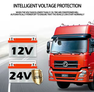 Batería AC Cabin Electric 12 Volt AC System 24V Camión Aire acondicionado en la azotea RV 12 V Estacionamiento Aire acondicionado - Product Image 3