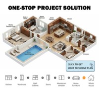 HG 모던 디자인 원목 프리 스탠딩 더블 욕실 세면대 (라이트 오크, 화이트 강화 아크릴 이중 세면대 상판 포함)