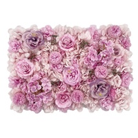Neppe lavendel kunstwerk canvas ballonnen droge veren huur mij nep roze bloem aanbieding glanzende nep bloemen wanddecoratie