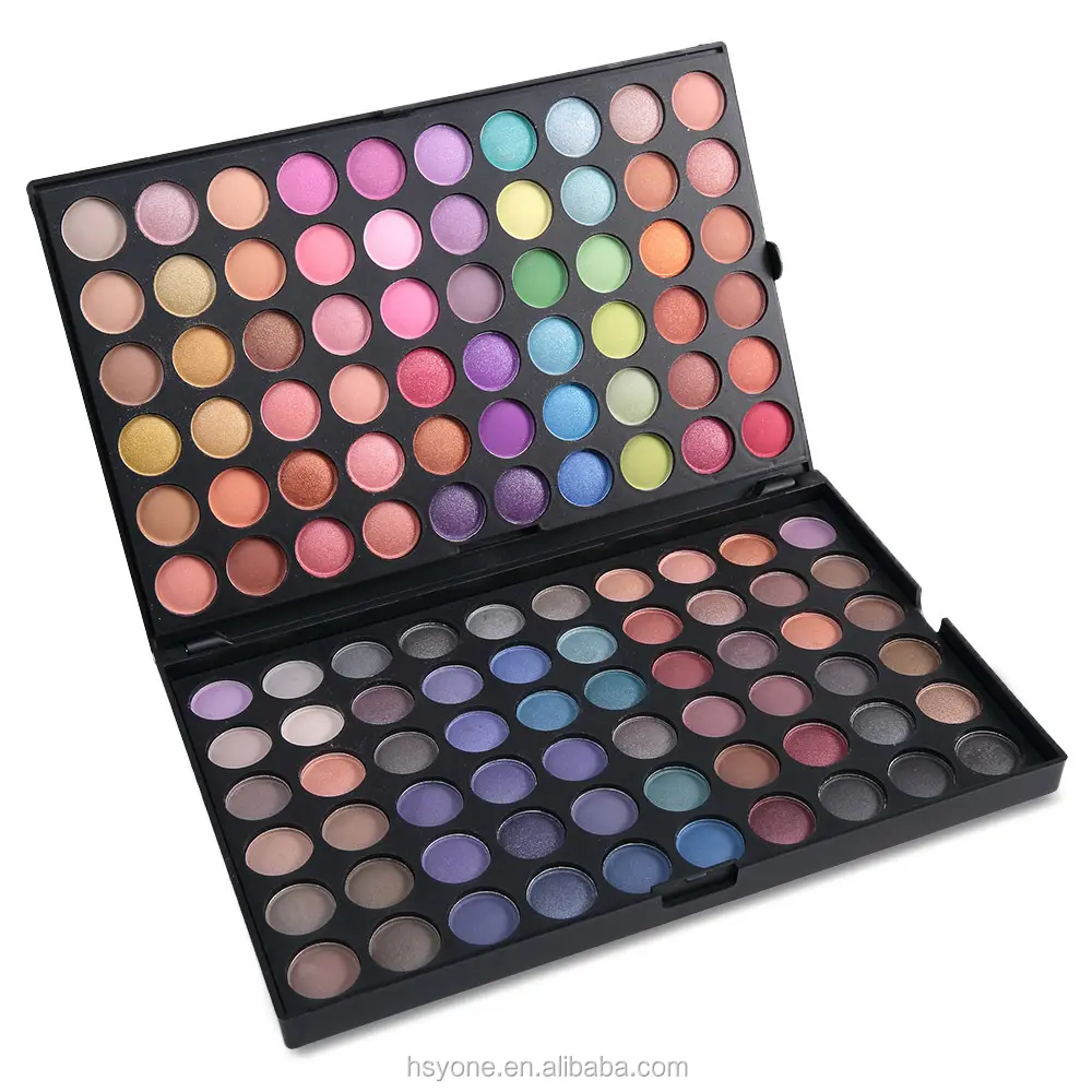Private Label Make Up eyeshadow Cosmetics no brand wholesale makeup Pressed 120 color eyeshadow palette