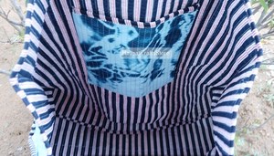 Sac fourre-tout réutilisable en tissu de coton écologique, léger, couleur unie, ouverture supérieure, pour femmes, style tendance, été, automne, toutes saisons - Product Image 5