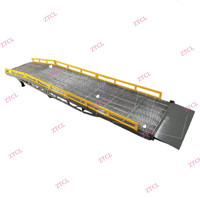Rampe de chargement mobile robuste avec hauteur réglable