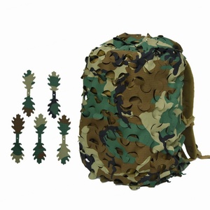 Funda de Mochila Táctica con Red de Camuflaje, 60L 80L, Corte Láser, para Juegos de CS, Caza, Francotirador - Product Image 5