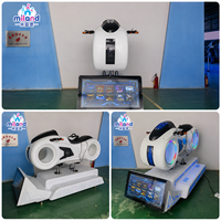 Máquina de Juego de Motocicleta VR Comercial, Simulador de Carreras Dinámico para Centros de Entretenimiento, Parques Temáticos, Centros Comerciales, Adultos