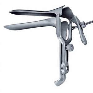 Spéculum vaginal Cusco en acier inoxydable, instrument chirurgical gynécologique manuel, certifié CE, classe I, certifié ISO13485, 1 an - Product Image 2