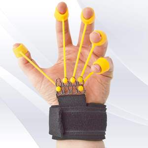 फिंगर ट्रेनर शारीरिक चिकित्सा और पुनर्वास हाथ से हाथ की पकड़ मजबूत ताकत वाला व्यायाम व्यायाम - Product Image 6