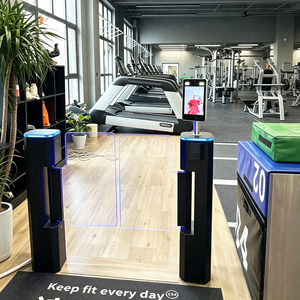 Automatic Vertical Swing Turnstile Gate Security <b>Access</b> <b>Control</b> System High Safety Electric Swing Barrier Gate for Airport Gym - Product Image 1