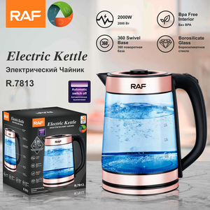Wholesale High Quality Electric Kettle 2.5L <b>Large</b> Capacity BPA Free Interior Glass Boiling Water Kettle - Product Image 5