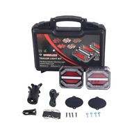 Kit de feux arrière sans fil multifonctionnel, feux de remorque magnétiques sans fil, système d'éclairage de remorque portable
