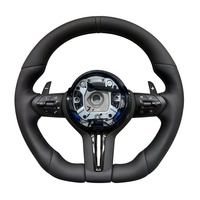 Volant sport en cuir haute performance pour BMW M2 M3 M4 M5 M6 F30 F10 F35 F22 E46 E90 E92 Série F – Amélioration intérieure pour la course