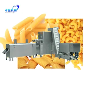 High quality automatic 100KG/H pasta extruder machines 304 material macaroni making machine Grain Product Making Machine at home