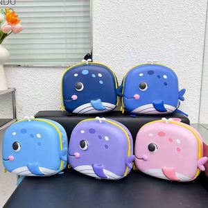 Wholesale Kids Hard Shell <b>Backpack</b> Mochila De Bebe Cute 3d Dolphin Cartoon School Bags for <b>Children</b> - Product Image 2