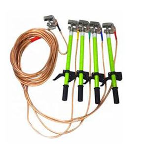 מהדק הארקה הארקה חוט מתח גבוה כוח חשמלי קרקע מוט בדיקות ציוד - Product Image 4