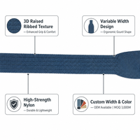 Sangle en jacquard fluorescente JUDE OEM certifiée GRS OEKO-TEX, résistante à l'abrasion, pour gilet de sécurité