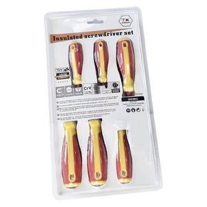 ชุดไขควงหุ้มฉนวน 7 ชิ้น หัวแฉก หัวแบน เครื่องมือซ่อมแซมสำหรับช่างไฟฟ้า - Product Image 5