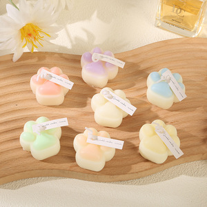 Vela Aromática con Forma de Pata de Gato Angju, Aroma a Aire Fresco, Duración de 4-12 Horas, para Decoración del Hogar - Product Image 1