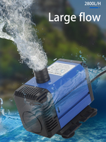 AL-660 Preisgünstige Tauchpumpe für Aquarien OEM 50W 2800L/H 2,8M H-max 1,8m Kabel Anti-Trockenlauf-Schutz