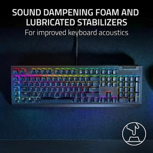 <span class=keywords><strong>Clavier</strong></span> de jeu filaire <span class=keywords><strong>Razer</strong></span> BlackWidow V4 X original, interface USB, <span class=keywords><strong>clavier</strong></span> mécanique de jeu, fabriqué en plastique, neuf pour une utilisation en jeu - Product Image 4