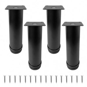 High Quality <b>Adjustable</b> Iron <b>Table</b> <b>Legs</b> Modern Design Heavy Duty 200kg Capacity for Living Room Bedroom Workshop Home Furniture - Product Image 4