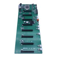 Precio barato de alta velocidad 8 GPU LGA 1150 DDR3 Intel Core I7/i5/i3 Pentium/Celeron B85 placa base