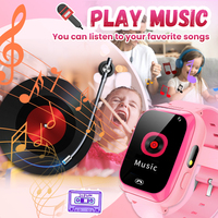 Top vente jeu tactile Smartwatch enfants montre intelligente avec calculatrice de musique alarme carte SIM appel Reloj téléphones mobiles
