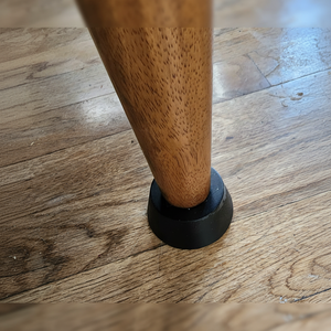 Rehausseurs de meubles en bois de noyer Rehausseurs de lit haut de gamme pour le nettoyage et la commodité - Product Image 1